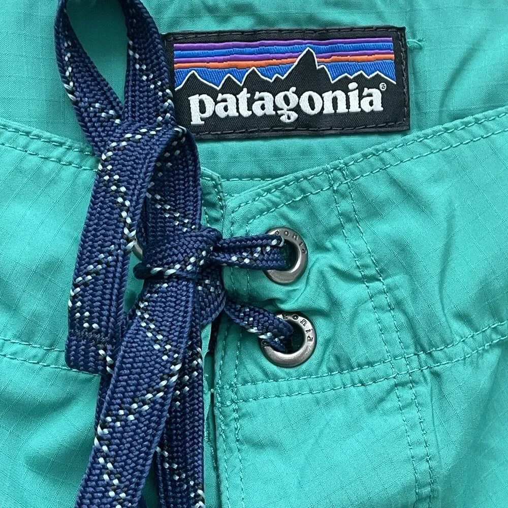 PATAGONIA WAVEFARER MEN'S BOARDSHORTS Teal Size 34x9